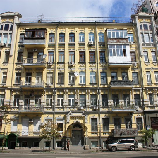 Haus in der Saksaganskoho-Straße 36, Kiew