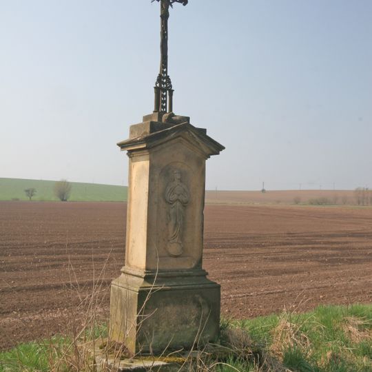 Kříž na rozcestí u Vlhoště