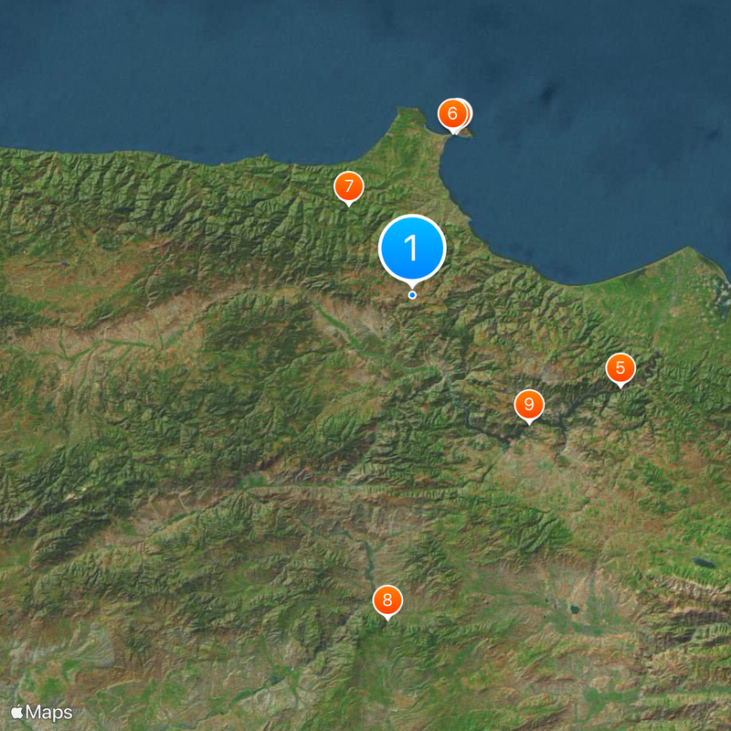 Paphlagonia Map