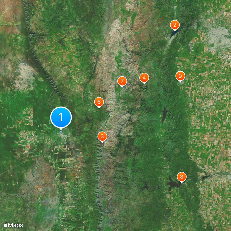 Villa Dolores Map