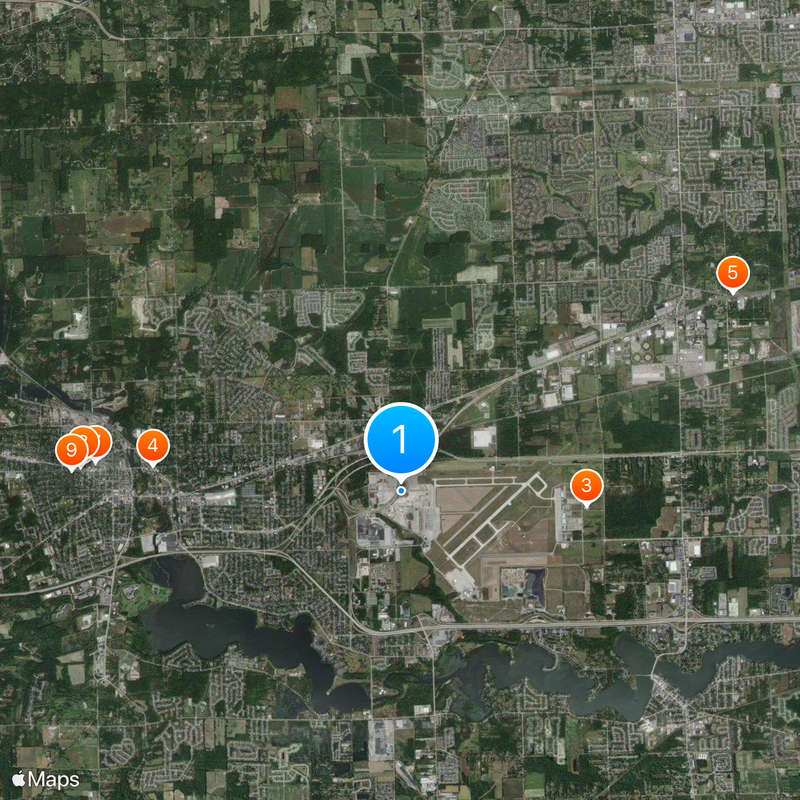 Willow Run Map