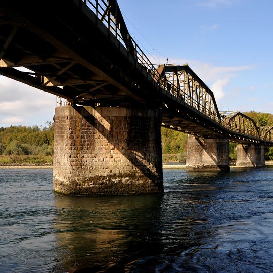 Railroad viaduct Koblenz-Felsenau