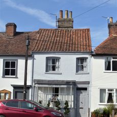 House With Shop Owned By Mr R F Courtney Adjoining Theobalds Cottages On The South