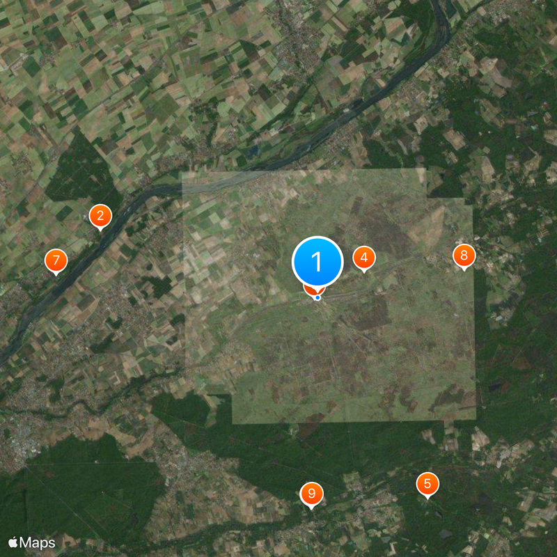 Château de Chambord Map
