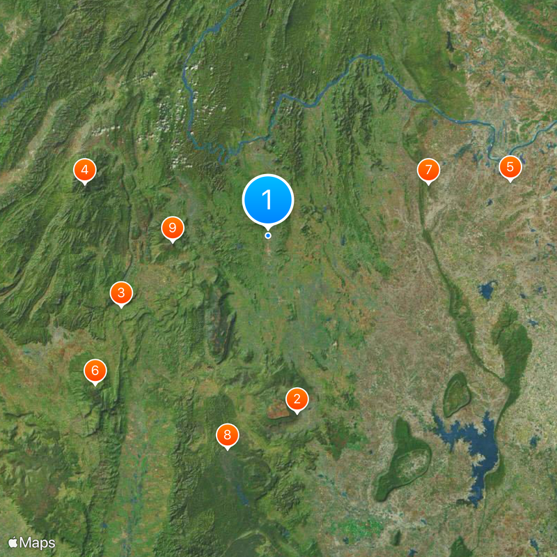 Loei Rajabhat University Map