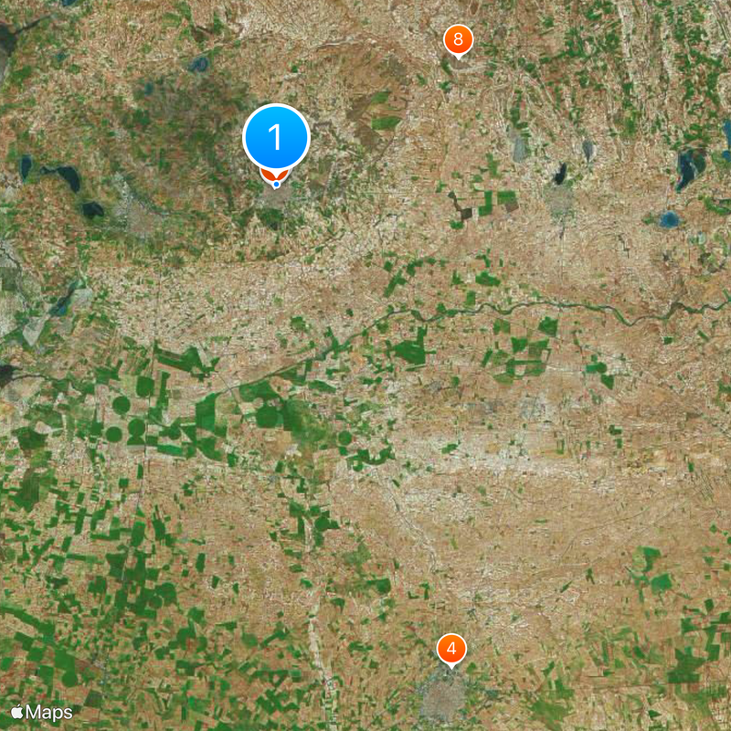 Campo de Criptana Map