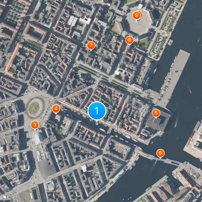 Nyhavn Map