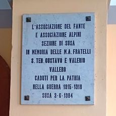 Commemorative plaque