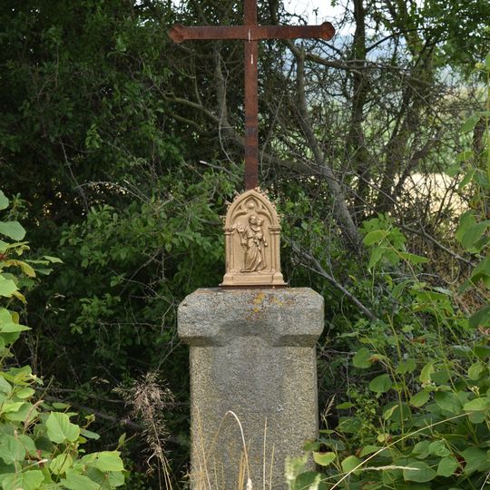 Kříž na kopci nad Pňovany