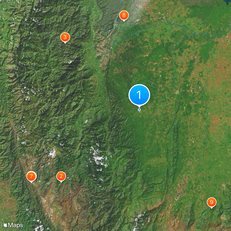 Tibú Map