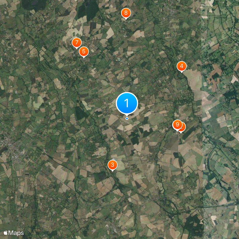 Centre de la France Carte