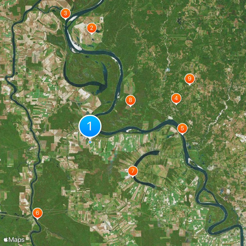 Pointe Coupee Parish Map