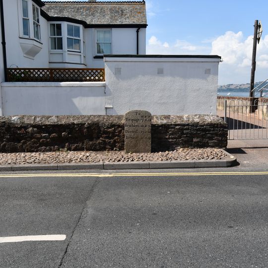 Milestone Opposite Church Of St Peter