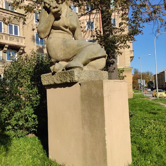 Vinobraní sculptura