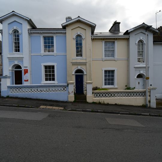 Numbers 34, 35 And 36 And Attached Walls And Gate Piers