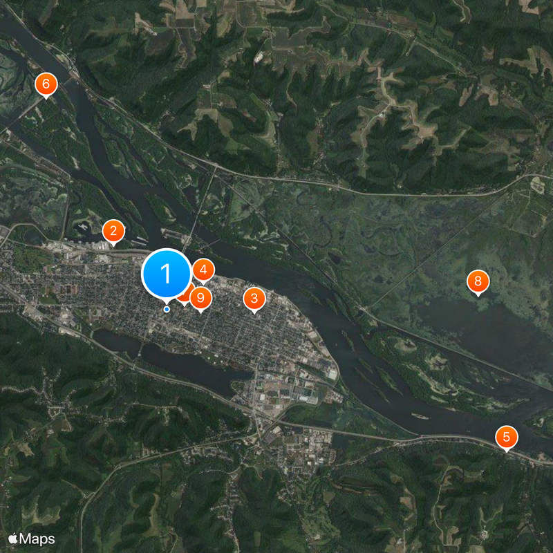 Winona State University Mappa