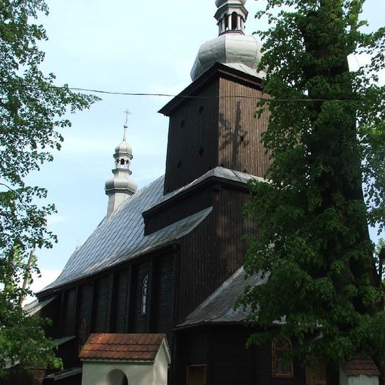 All Saints church in Łososina Górna