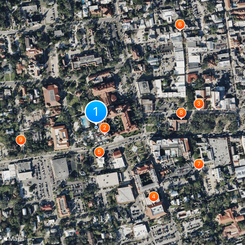 Flagler College Map