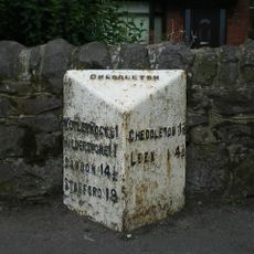 Milepost At Sj 967 505