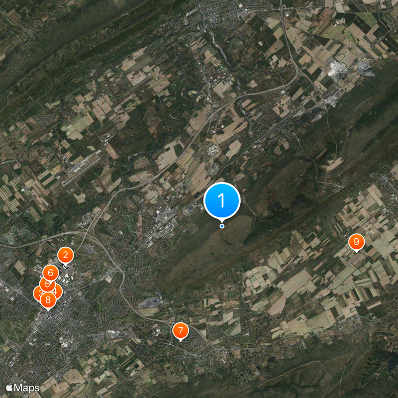 Mount Nittany Map