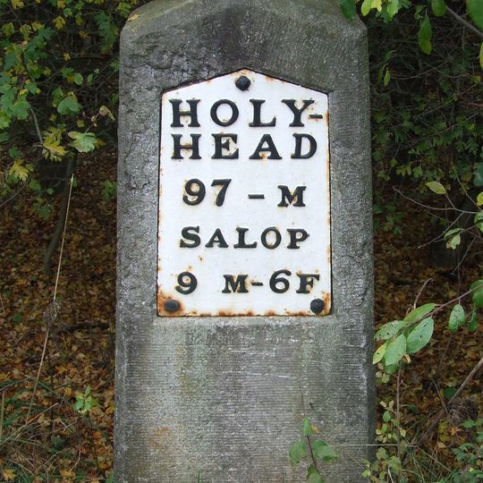 Milestone Approximately 90 Metres To East Of Wolfshead Farmhouse