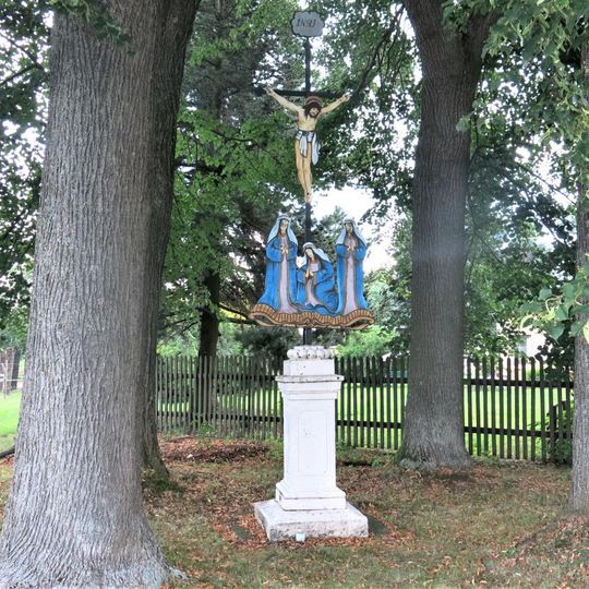 Kříž v Rumburské ulici v Krásné Lípě