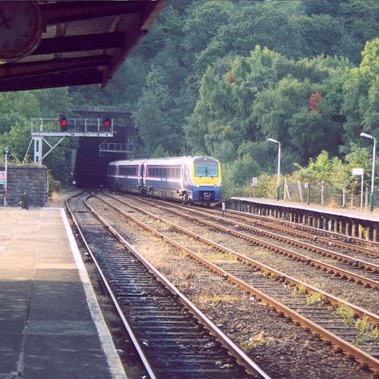 Portal at The Entrance to Bangor Railway Tunnel,Station Road