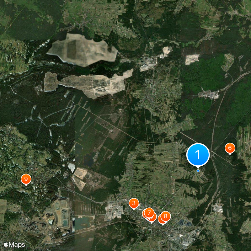 Rabsztyn Castle Mapa