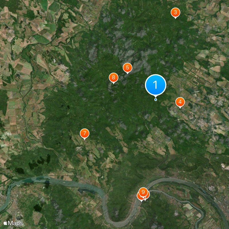 Börzsöny Map