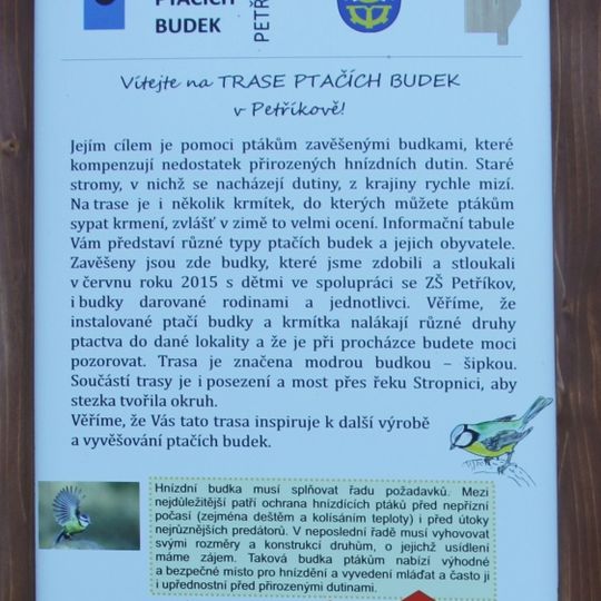 Trasa ptačích budek