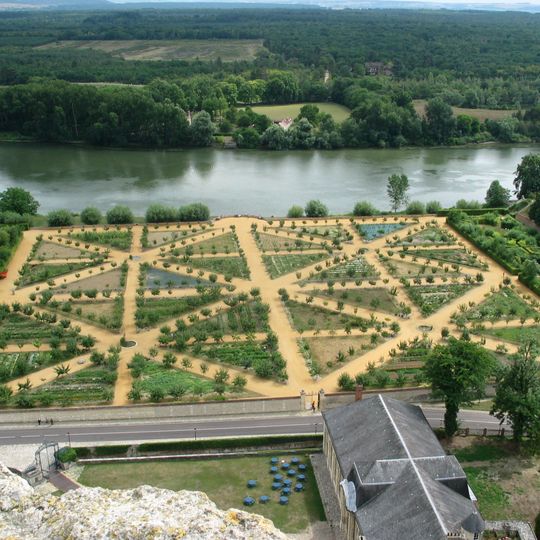 Potager du château de la Roche-Guyon