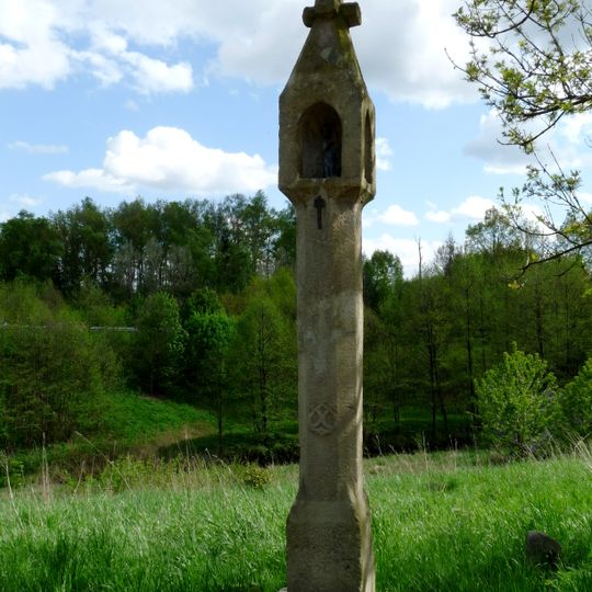 Column shrine in Jiráskova