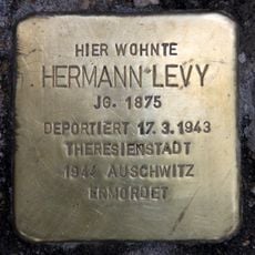 Stolperstein für Hermann Levy