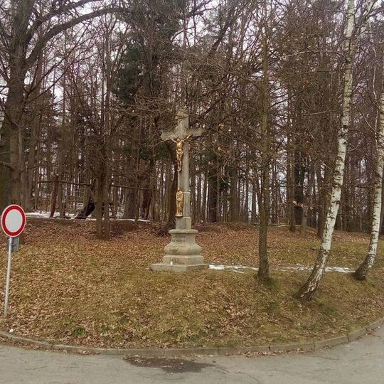 Kříž v Jindřichově Hradci u Jakubské ulice