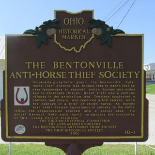 The Bentonville Anti-Horse Thief Society