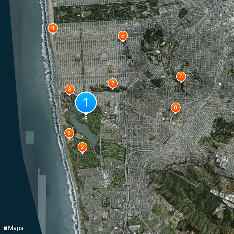 TPC Harding Park Carte