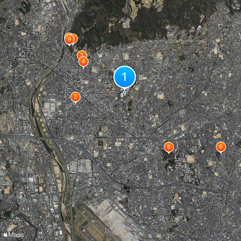 Ikeda Elementary School Map