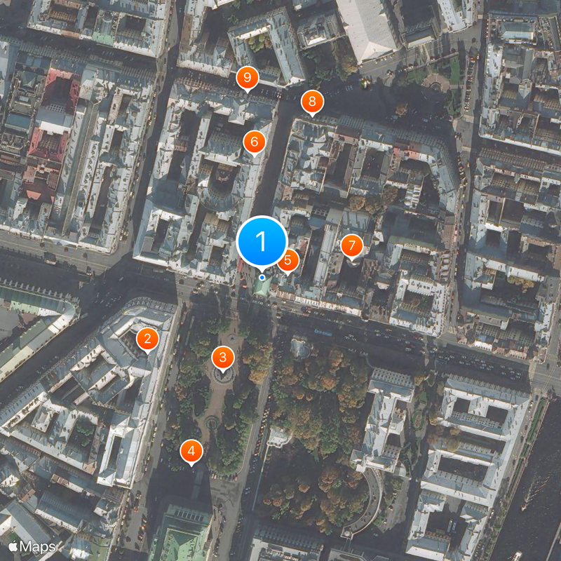 Eliseyev Emporium Mapa