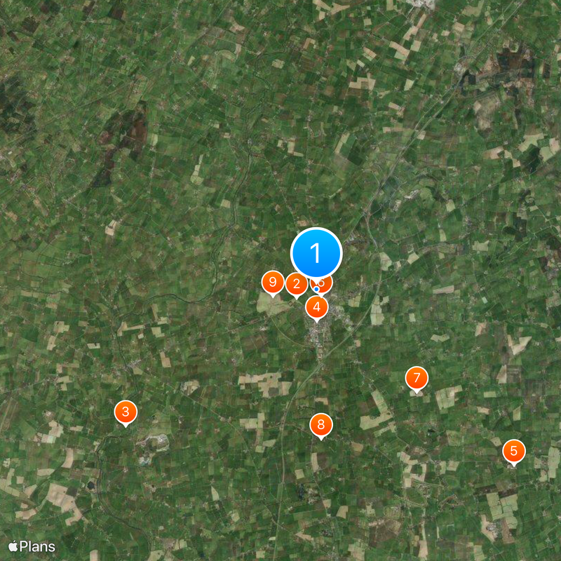 Rock of Cashel Karte