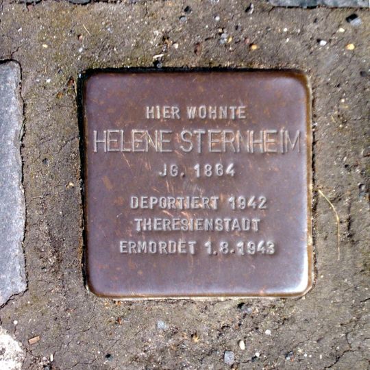 Stolperstein em memória de Helene Sternheim