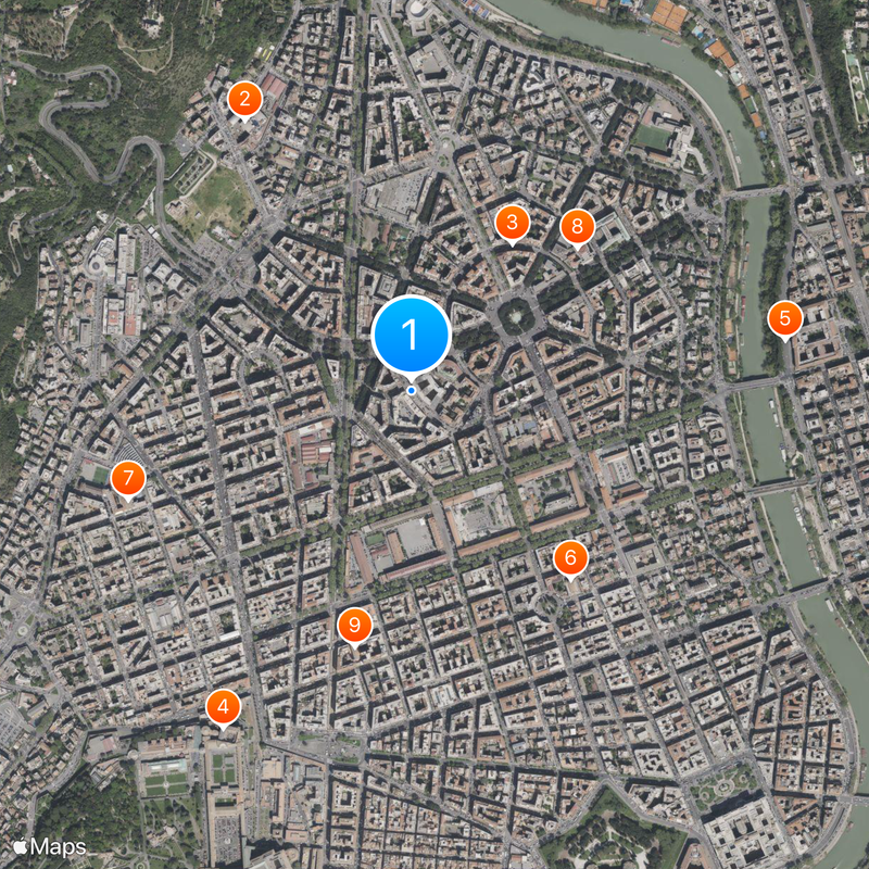 Court of Audit Map