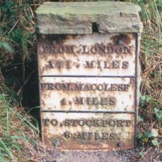 Milestone 125 Metres North Of Street Lane Farmhouse