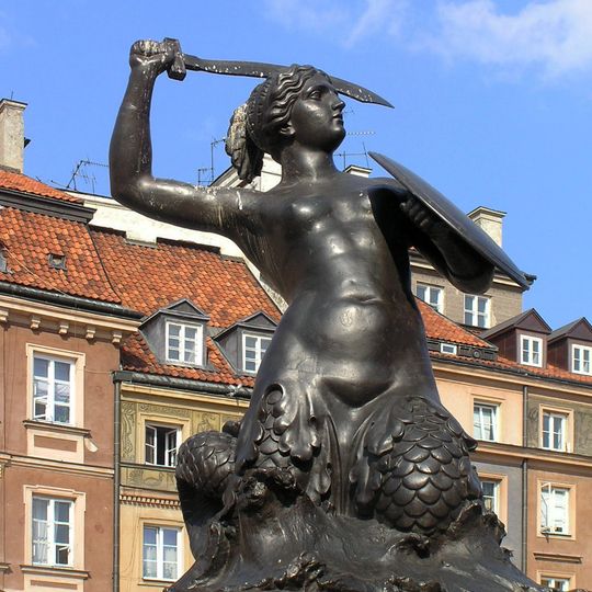 Mermaid monument