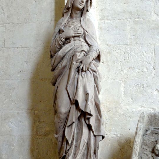 Sainte Marie et Saint Jean, basilique Saint-Mathurin de Larchant