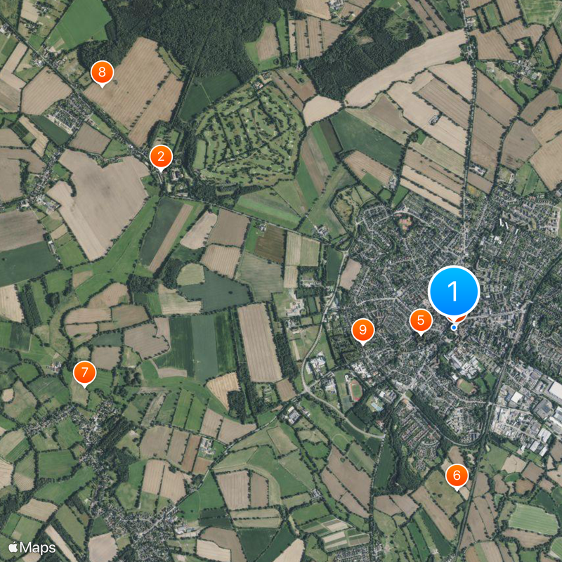 Bargteheide Map