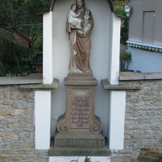 Socha Svatého Josefa v Horní Sloupnici