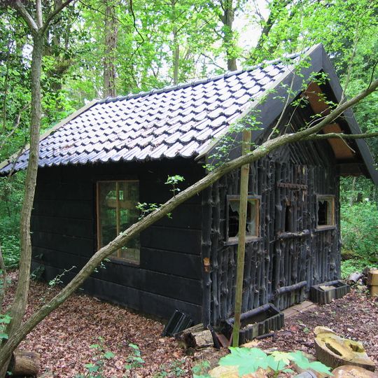 Olaertsduyn: houten schuurtje