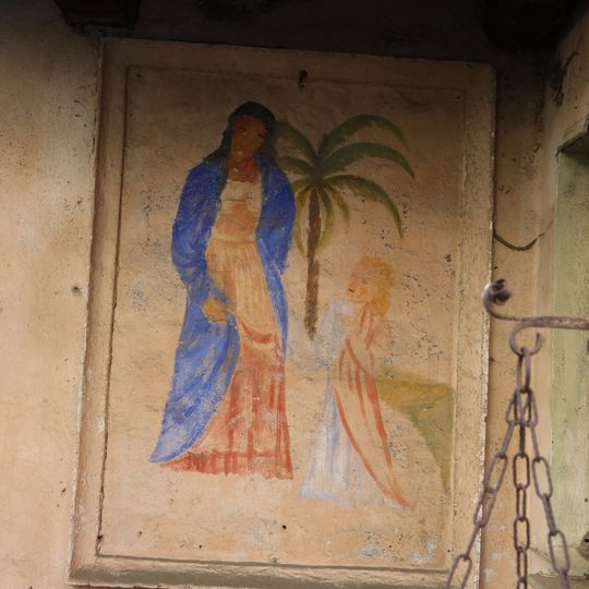 Opera d'arte, chiesa cattolica, murale