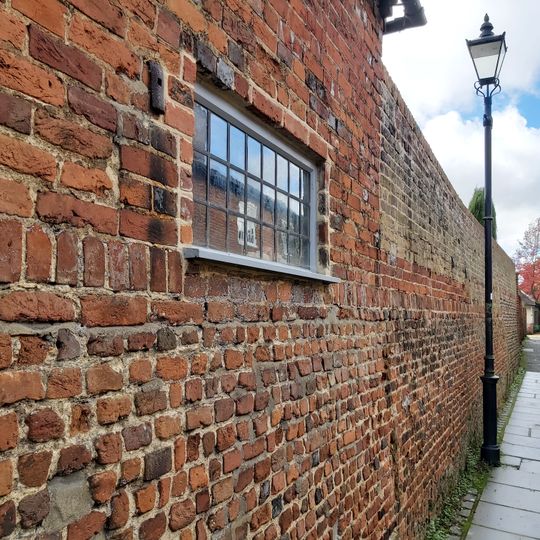 Number 33A And Garden Wall To Numbers 33 And 33A Facing On To Numbers 1 To 9 Lowndes Buildings