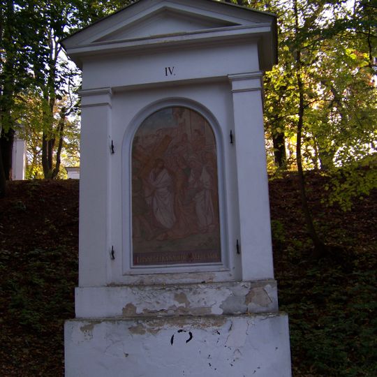4. zastavení křížové cesty na Petříně